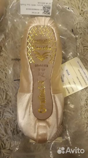Новые Пуанты 36 размер Санша Sansha 7W 7M Ovation