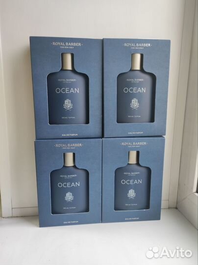 Новый мужской парфюм от Роял барбер - Океан 100 мл