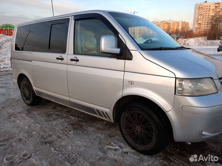 Volkswagen Multivan 2.5 МТ, 2007, 456 000 км
