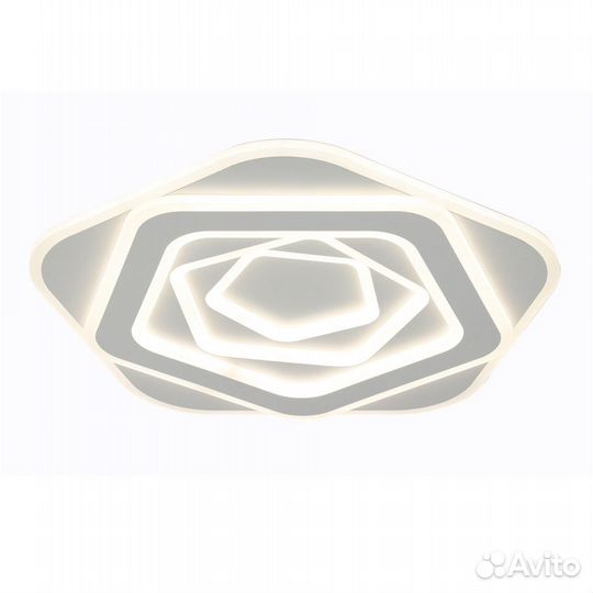 Люстра потолочная светодиодная с пультом