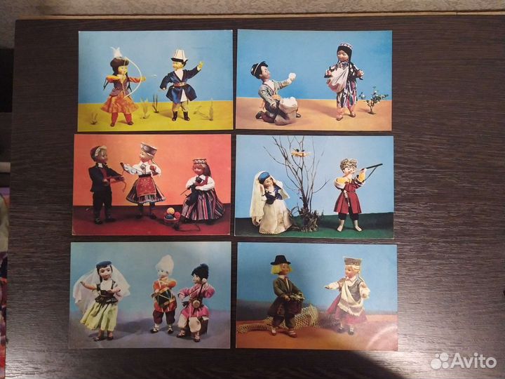 Открытки Куклы СССР
