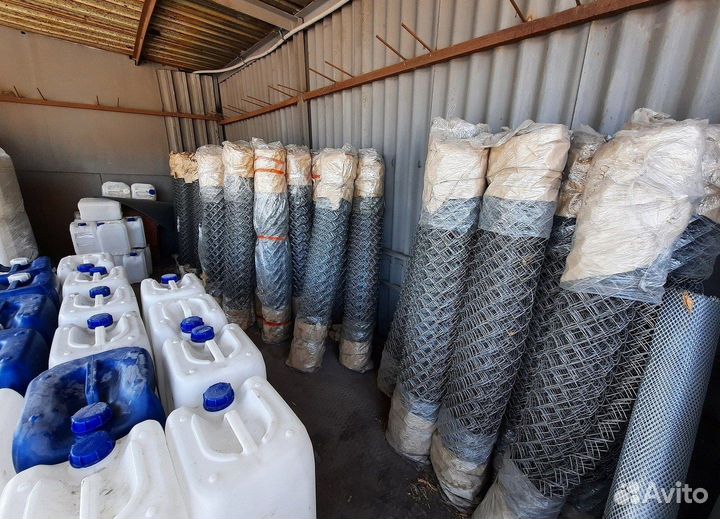 Сетка рабица 50х50х1,6-2м оцинкованная