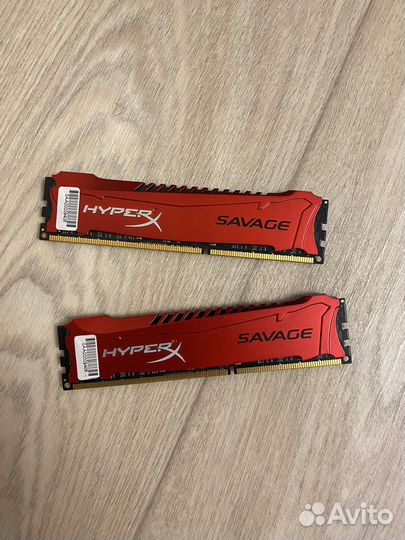 Оперативная память Kingston HyperX Savage 16 GB
