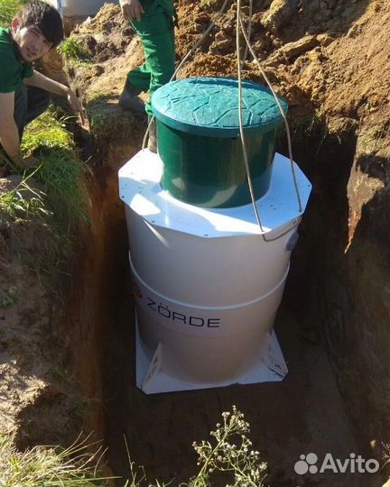 Установка септика за 1 день