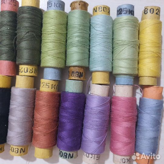 Нитки швейные ссср,косая бейка,цена за всё