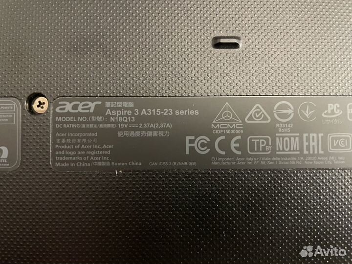 Ноутбук Acer Aspire 3 A315-23