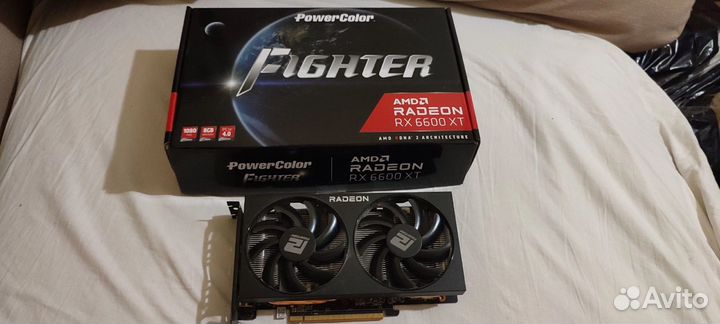 Видеокарта AMD radeon rx 6600 xt
