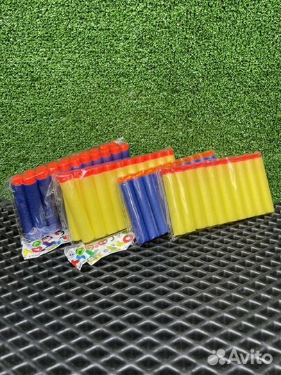 Мягкие пули для бластера с присосками