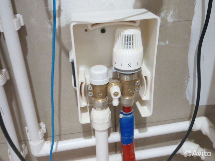 Услуги сантехника отопление теплый пол