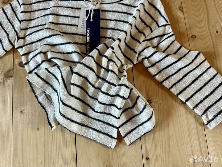 Новая тельняшка детская Twokids р.110