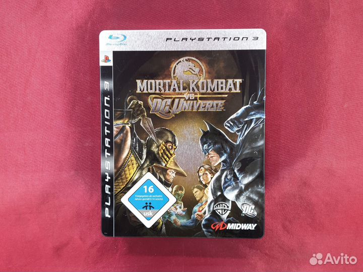 Mortal kombat vs DC Universe в стилбуке для ps3