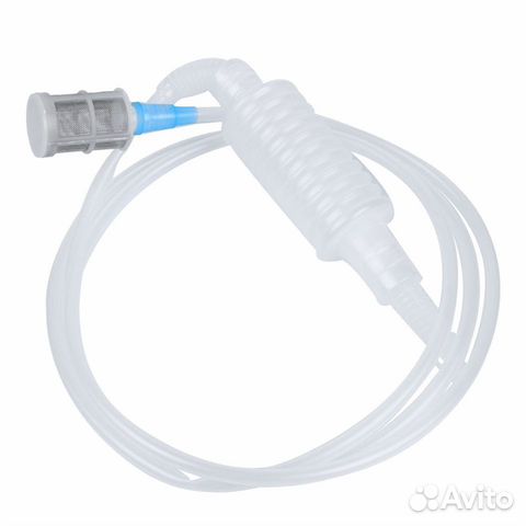 Сифон переливной с фильтром и помпой