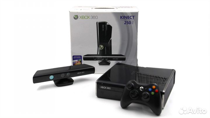 Xbox 360 S 250 Gb (Freeboot) Бандл с Kinect В коро
