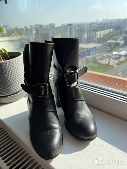 Ботильоны натуральная кожа 35