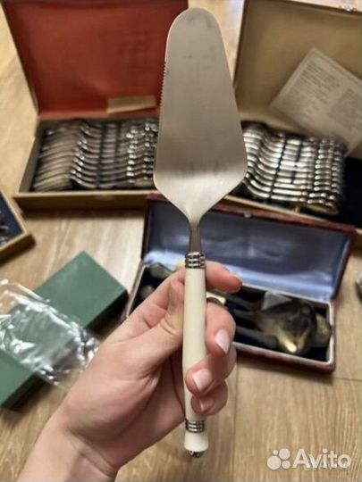 Мельхиоровые столовые приборы