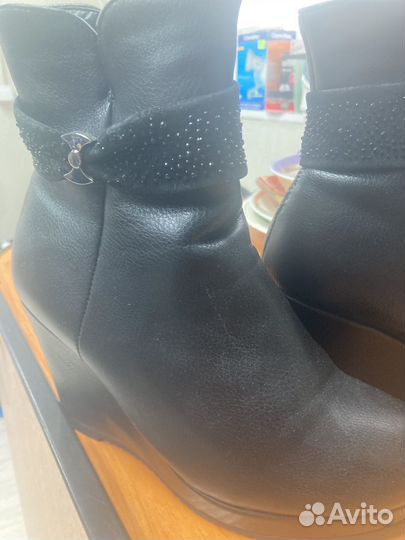 Полусапоги женские зимние 39