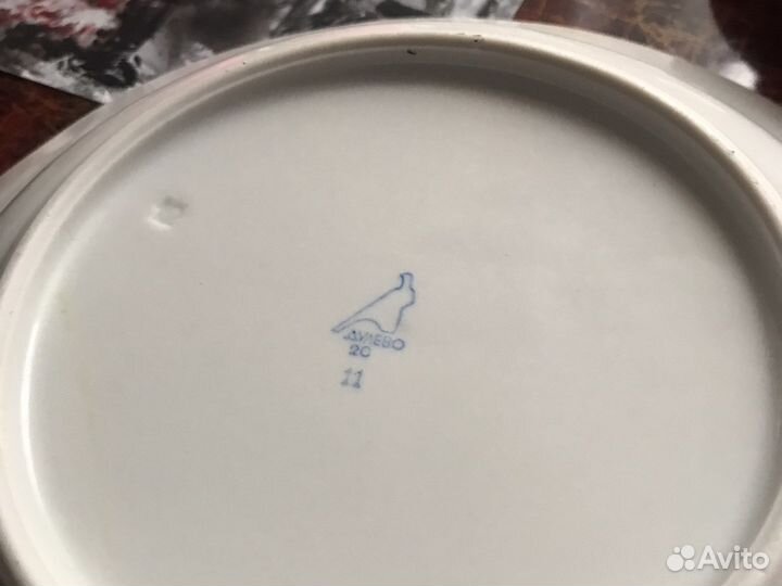 Тарелки.Дулево