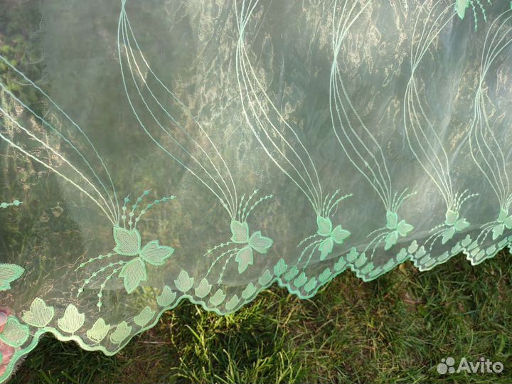 Тюль б/у