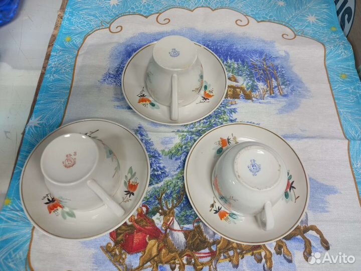 Чайные пары Песочное,лфз, Дулево