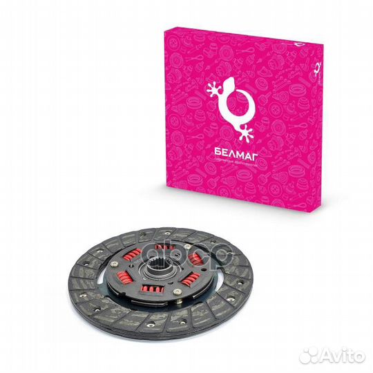 Диск сцепления ведомый 2108, арт.BM.5621 BM562