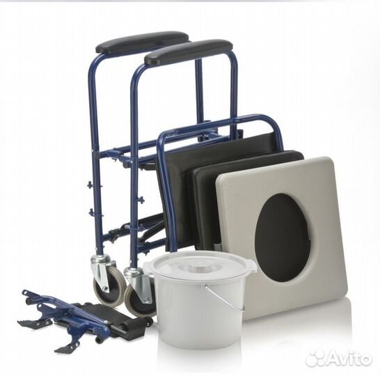 Кресло-коляска с санитарным оснащением
