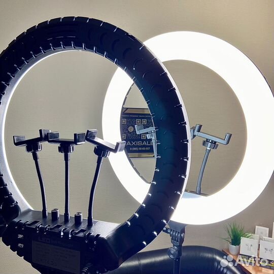 Кольцевая лампа 45 см + Штатив