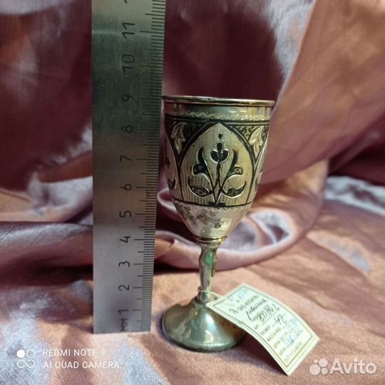 Рюмка серебро