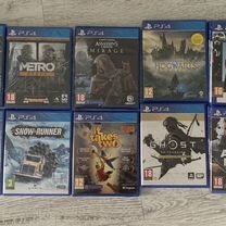 Игры для ps4 NEW- Atomic, UFC4, Metro, snow runner