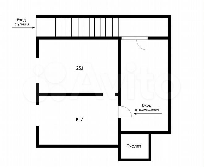 Торговая площадь, 43 м²