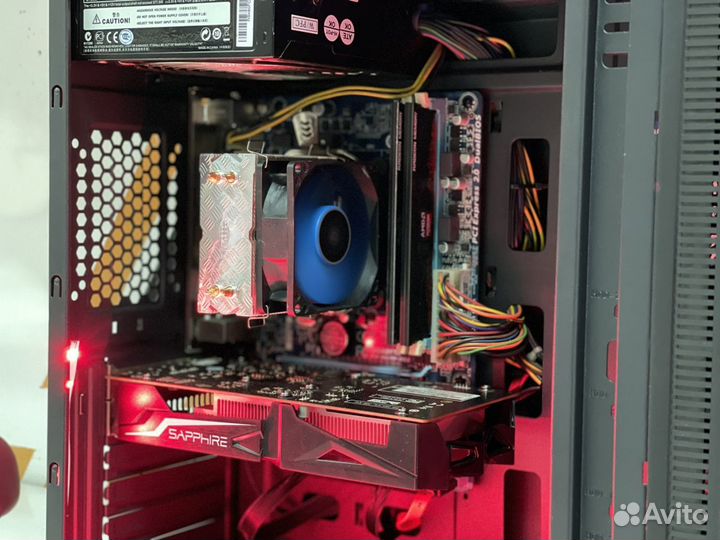 Игровой пк intel core i5/ RX 550 4gb