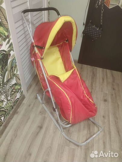 Коляска санки Фея