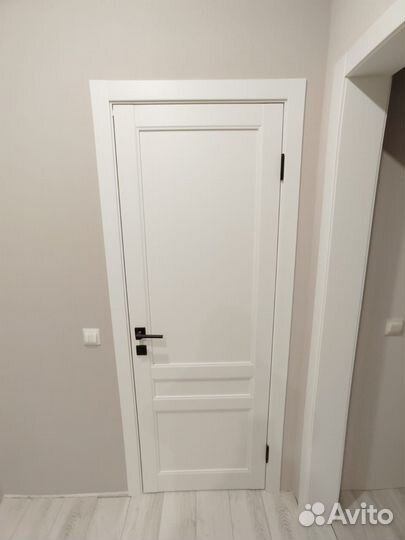 Двери межкомнатные белые