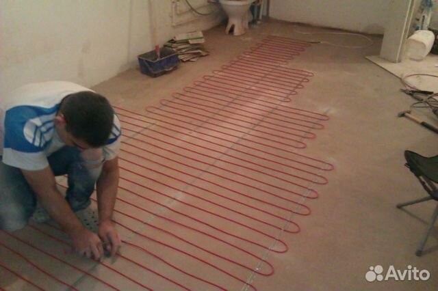 Монтаж и продажа теплых полов