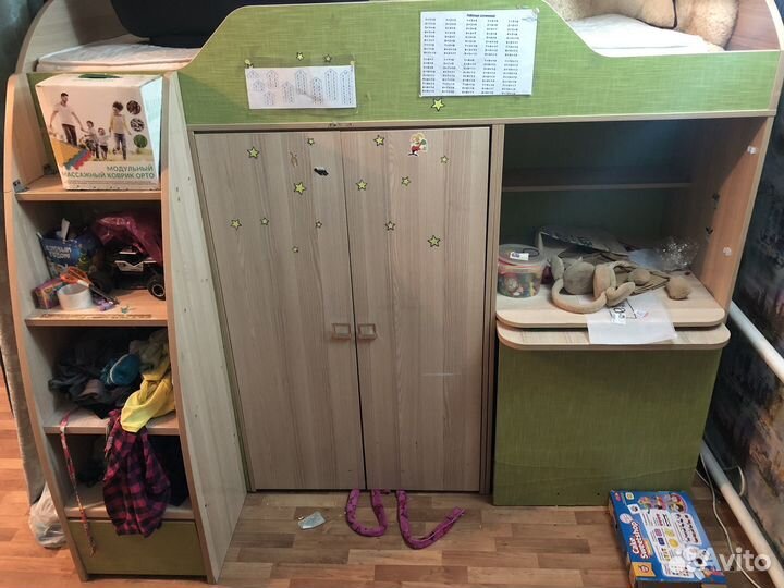 Кровать чердак