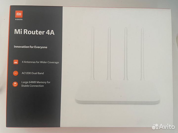 Маршрутизатор Mi Router 4A White
