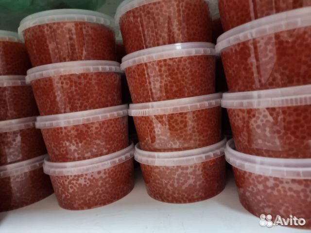 Красная икра: кета, горбуша, нерка, кижуч