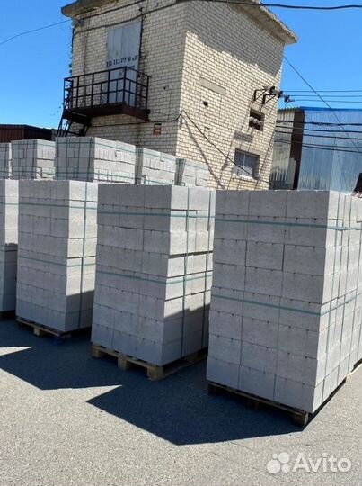 Пеплоблок М35 390х190х190