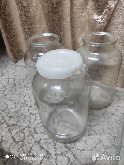 Банки стеклянные 5 литров