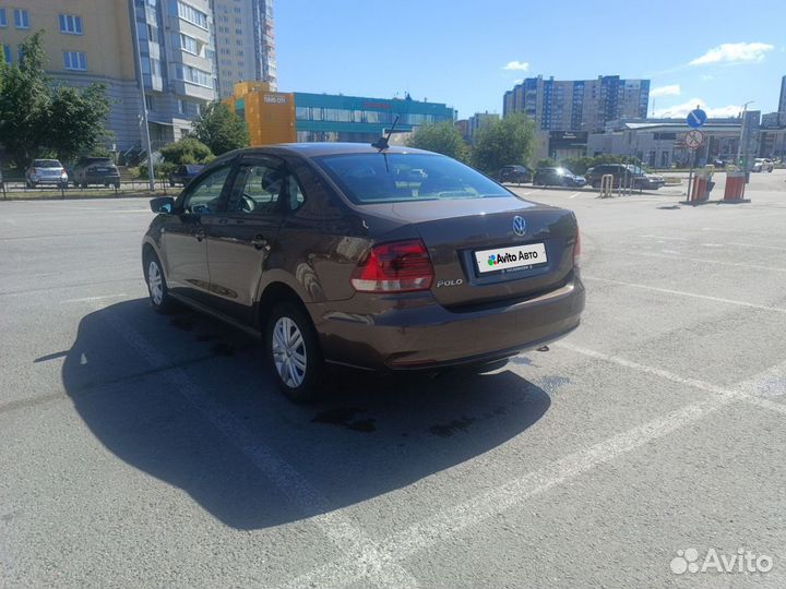 Volkswagen Polo 1.6 МТ, 2019, 103 000 км