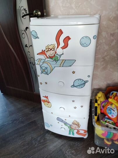 Комод детский пластиковый