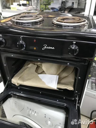 Плитка эл-кая настольная с духовкой Злата-231Т