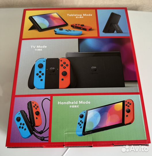 Игровая приставка nintendo switch oled новая