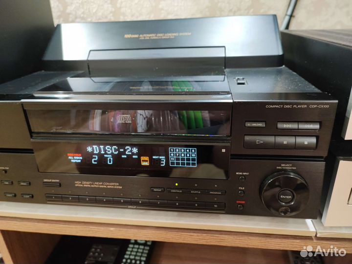 Cd проигрыватель sony cdp-cx100