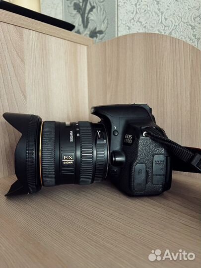 Фотоаппарат canon 650D + Sigma 10-20mm 1:4-5.6