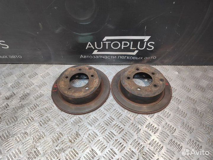 Тормозной диск задний Mitsubishi Lancer X седан