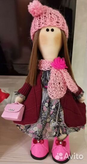 Интерьерная кукла ручной работы