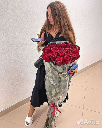 Цветы розы букеты 25 31 35 51 101 251 Доставка