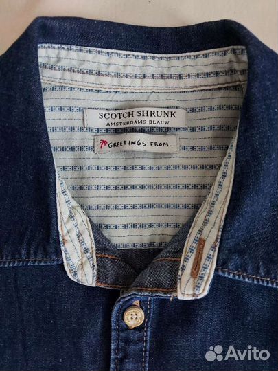 Джинсовая рубашка