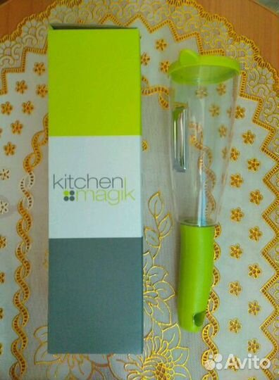 Овощечистка kitchen Magik с ловушкой для очисток