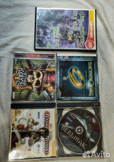 Игры на CD DVD дисках